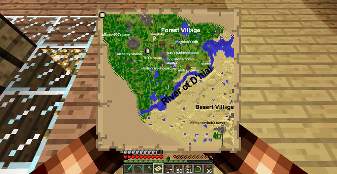 Caffie server map