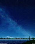 Milky Way Star Trails (Starburst) by stargateatl