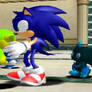 sonic, fat chao and...