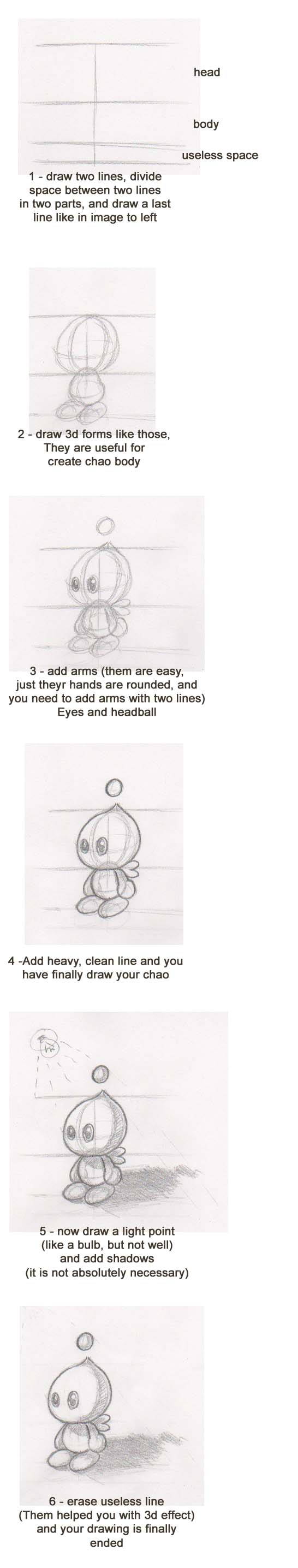 How To Draw A Chao... By Darkmetaller On Deviantart