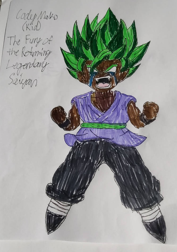 Lsj Cartoon LSSJ Kid Cody Drawing by UltimateSaiyanTP387 on DeviantArt