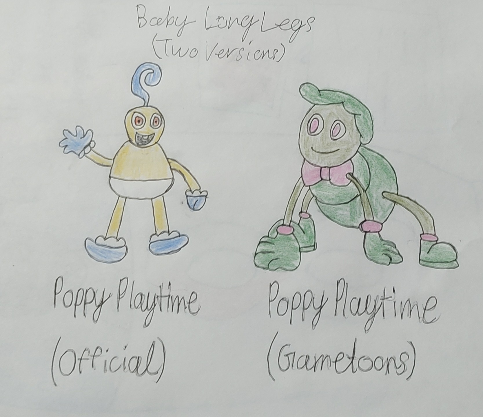 Baby Long Legs (Official Game and Gametoons) by UltimateSaiyanTP387 on  DeviantArt