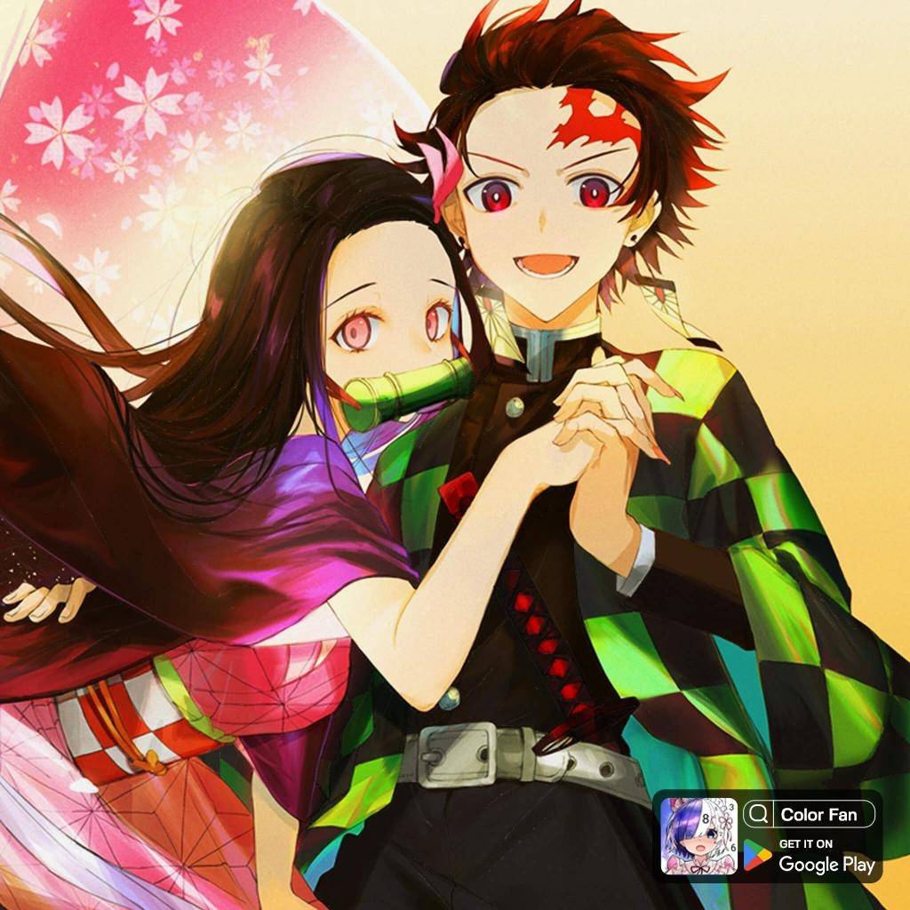 Tanjiro + Nezuko: by Joyfool on DeviantArt : r/DemonSlayerAnime