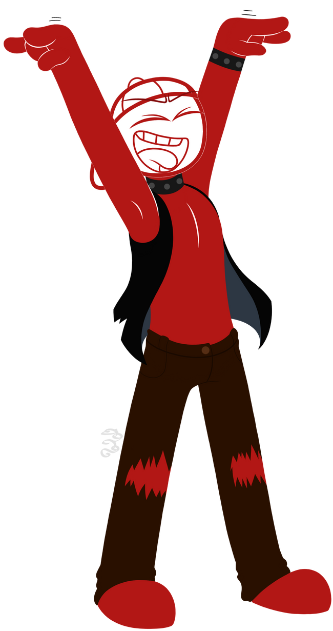Awesome Reddy Rockin' Reddy! by LoloHeartWolf on DeviantArt
