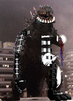 Withered/nightmare Godzilla.