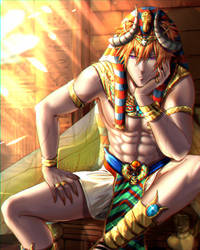 Beelzebub as khepri