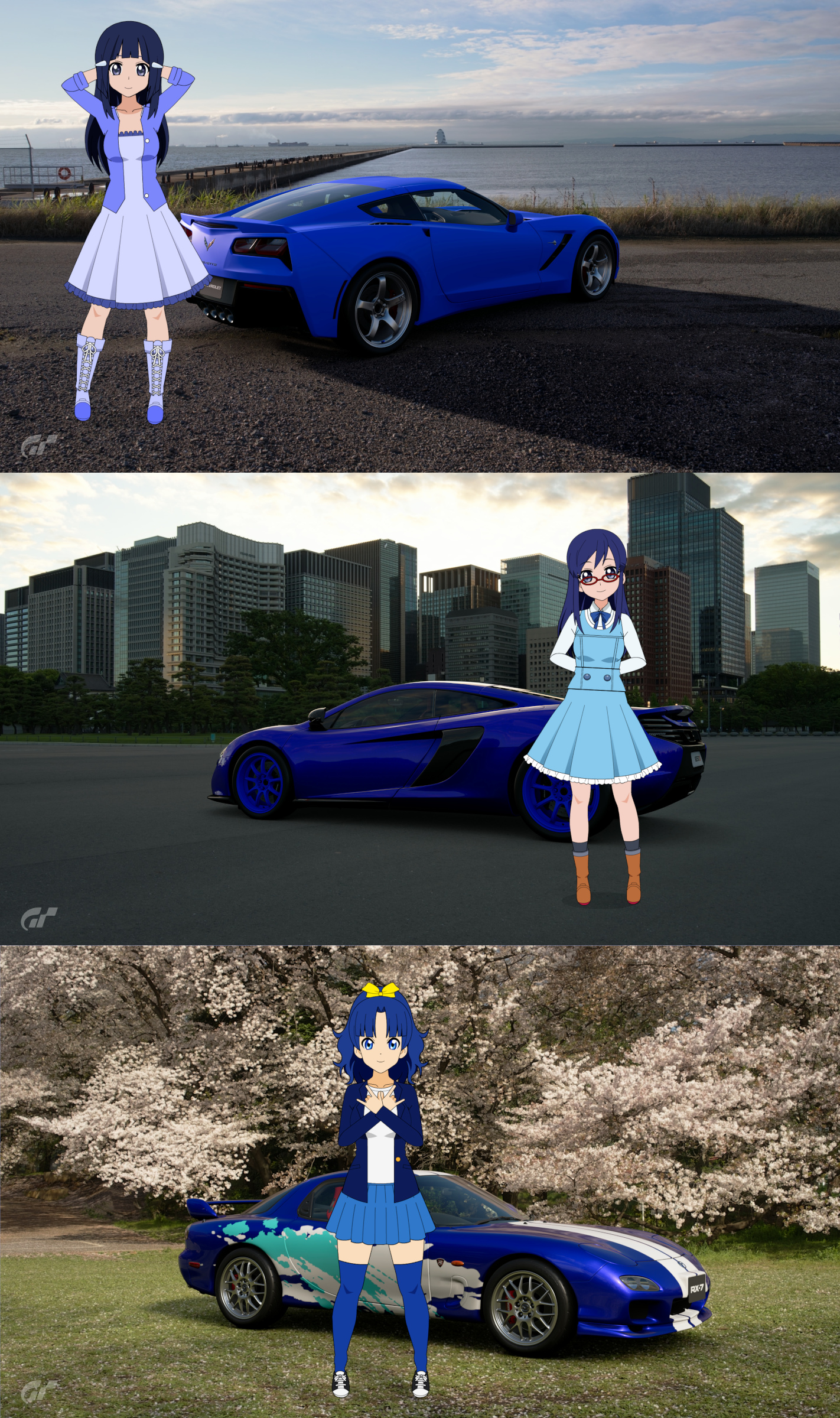 Cool cars of Blue Cures