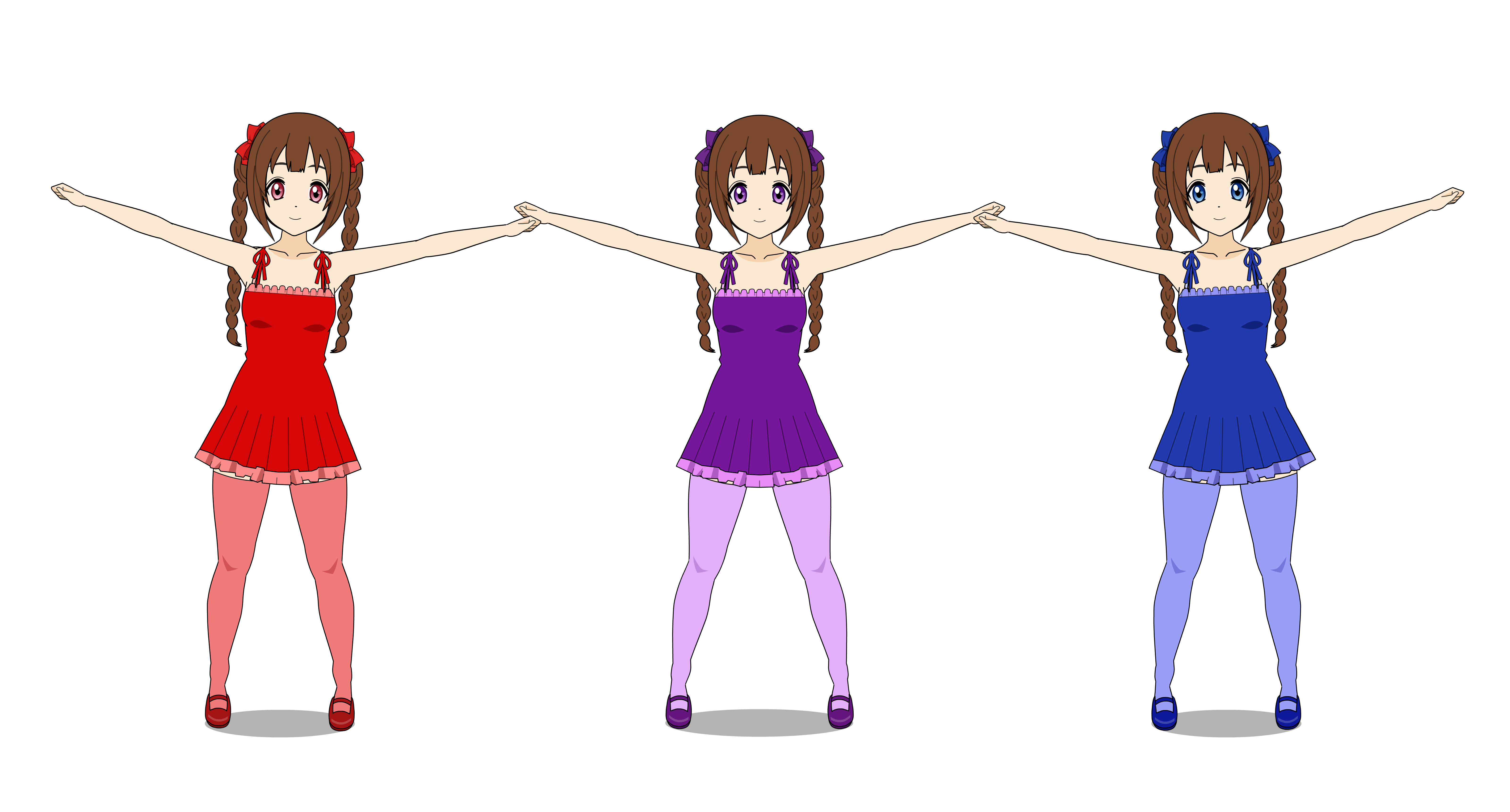 Erina, Marina and Zarina Burnett