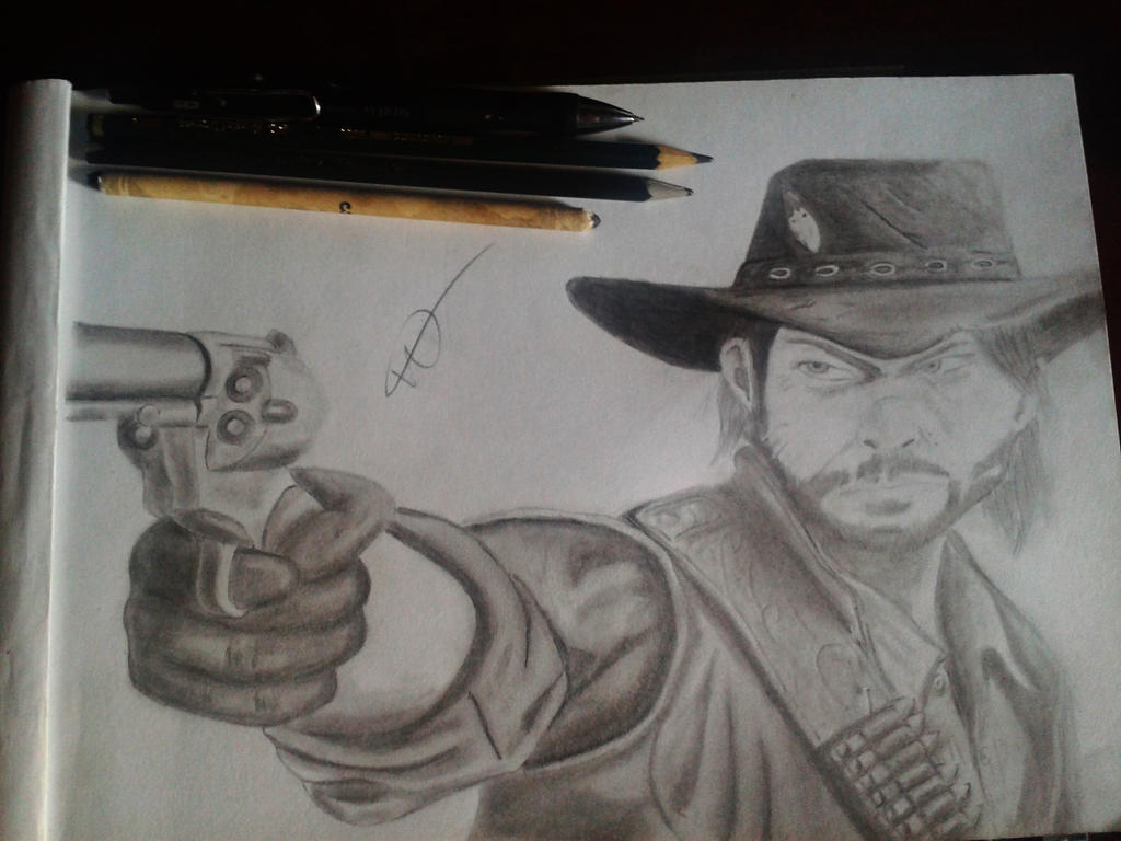 John Marston - Red Dead Redemption by Wilkerman213 on DeviantArt