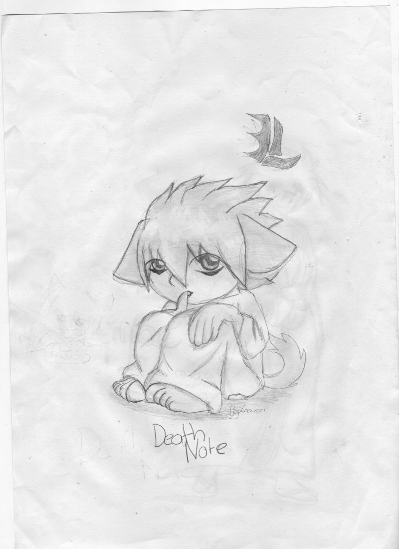 L chibi .:Death Note:.