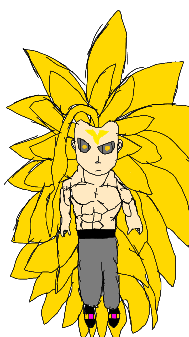 Goku super saiyan Infinity aura by Gachanick on DeviantArt