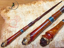 Wood magic wand