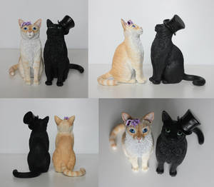 Cat Wedding Cake Toppers