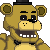 Golden Freddy Pixel