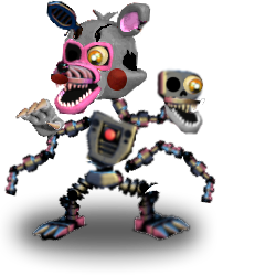 Adventure Nightmare Mangle! How come im not in fnaf world?!