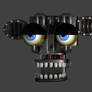 endoskeleton FNaF 2 head