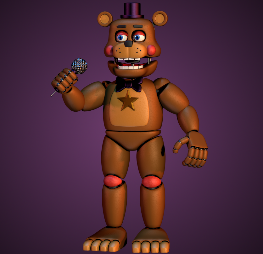 Rockstar Freddy/Lefty - FNaF 6 by ScooperExeBR on DeviantArt