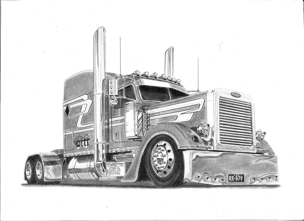 Peterbilt 379 Custom by E1969R on DeviantArt