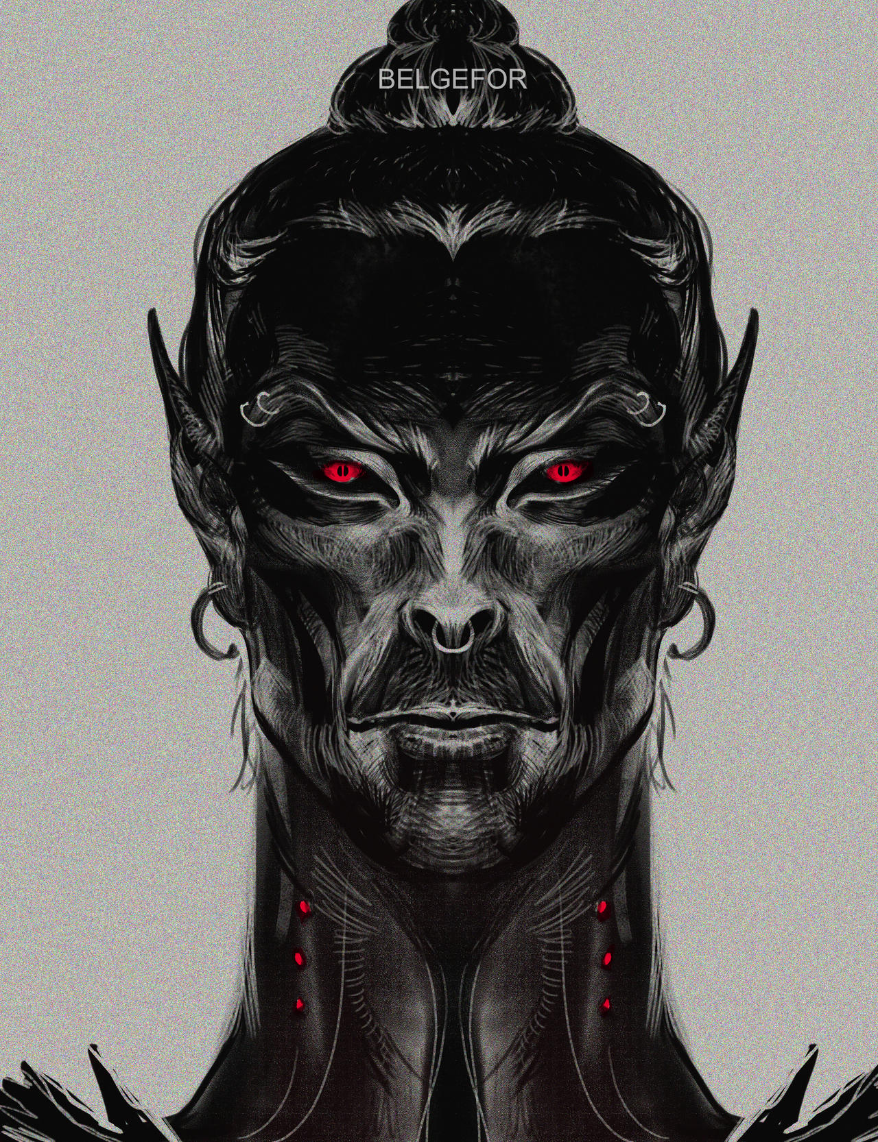 Random portrait by Belgefor on DeviantArt