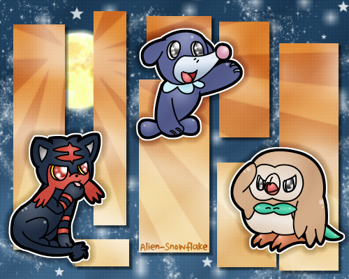 Alola Region Trio