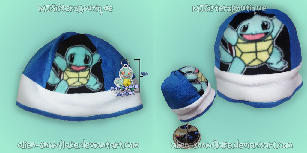 Pokemon Squirtle Hat by Alien-Snowflake