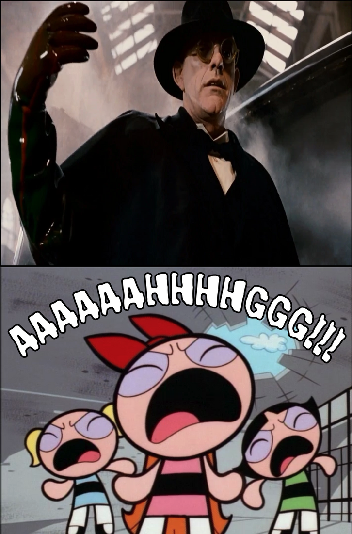 Judge Doom from Roger Rabbit enrages the PPGs by MarioDipper20 on ...