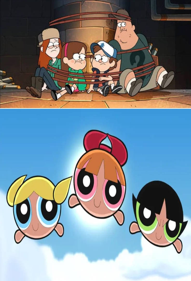 Powerpuff Rescuing Powerpuff Girls Rescues The Mystery Shack Gang by MarioDipper20 on ...