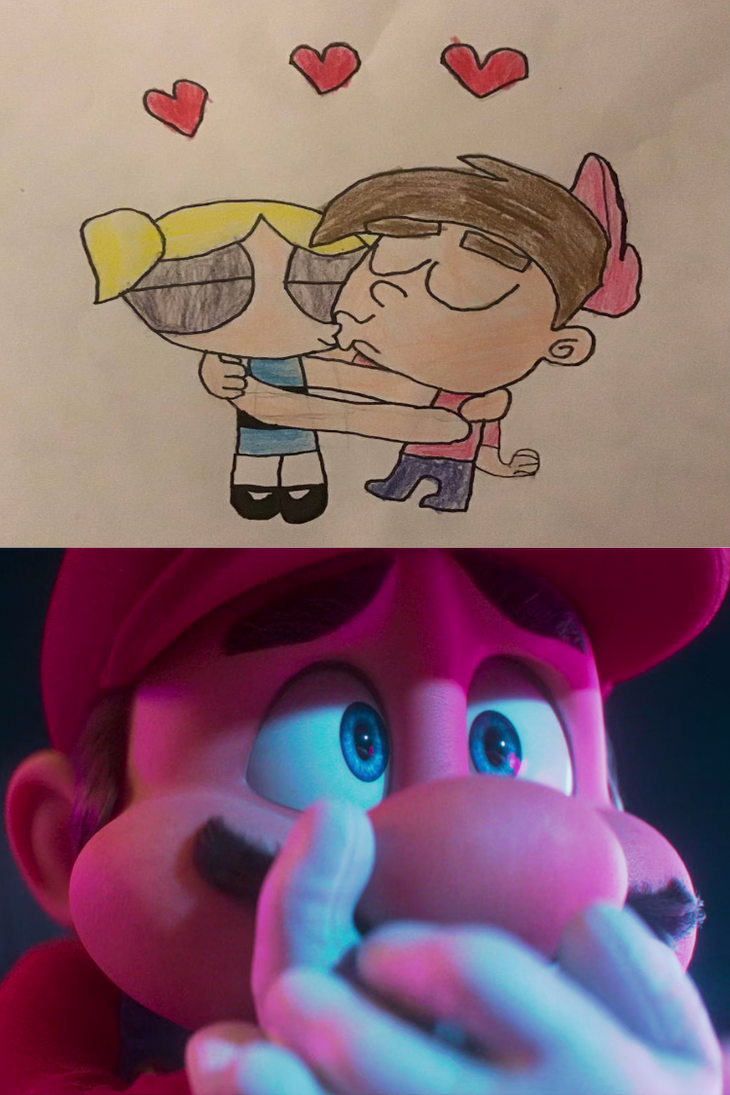 Timmy X Ruby Bubbles x Timmy Turner makes Mario barf by MarioDipper20 on DeviantArt