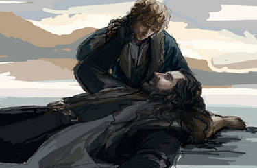 The Hobbit: Thorin and Bilbo WIP