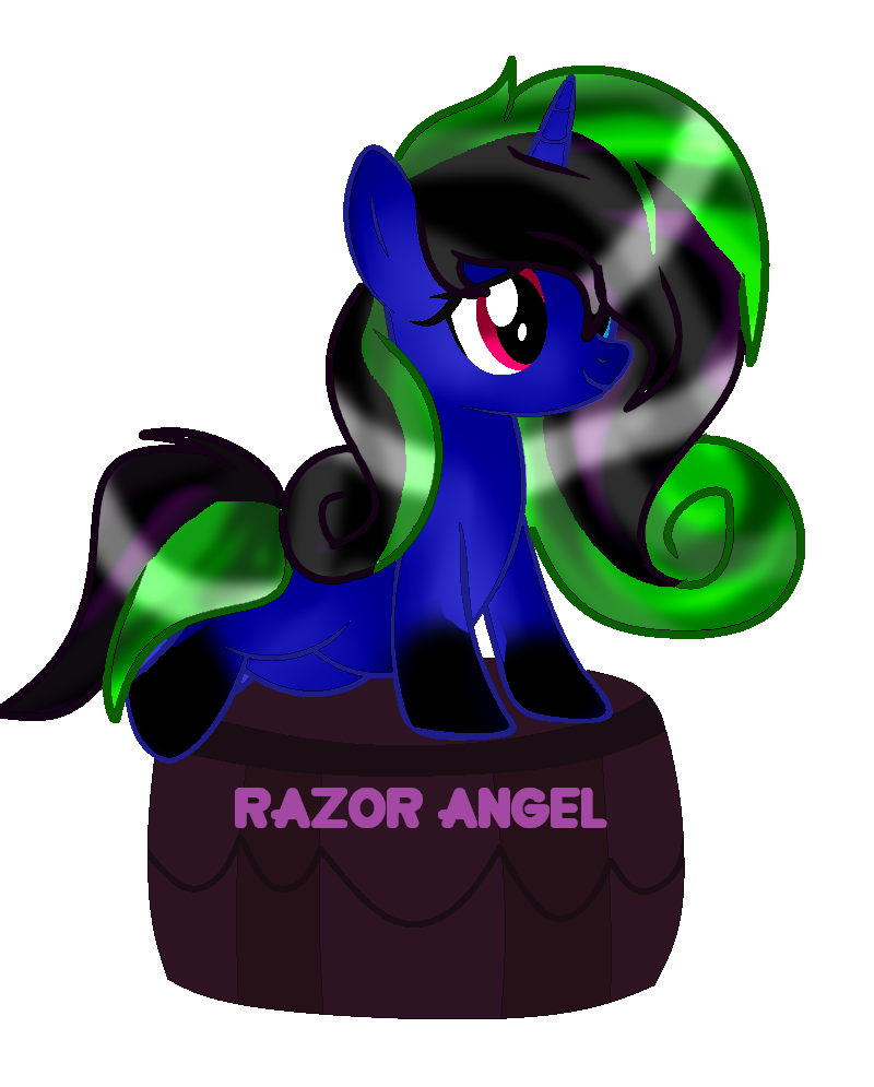 Mlp - Razor Angel Liz x Razor Wing by LizzyAngel101 on DeviantArt