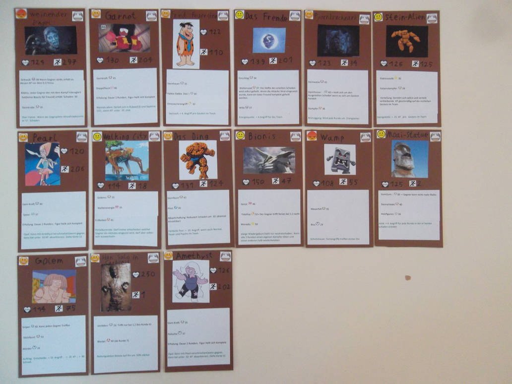Showdown Card Back Ultimate Showdown card game : rock by ProfMadness on DeviantArt