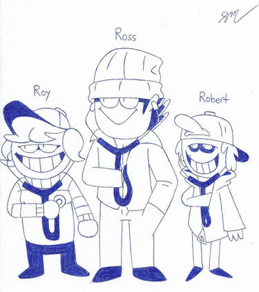Roy, Ross and Robert, The Spooky Fanon Wiki