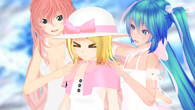 MMD We catch you, Rin-chan!