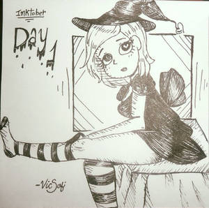 [Inktober] Day 1 - Witch