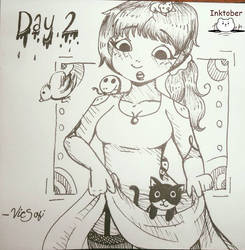 [Inktober] Day 2 - Animal Lover