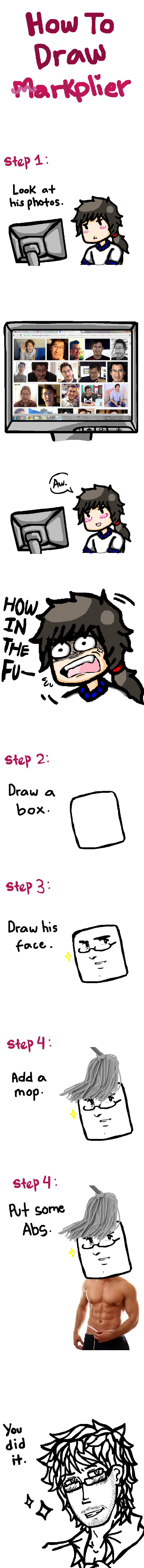 How To Draw Markiplier