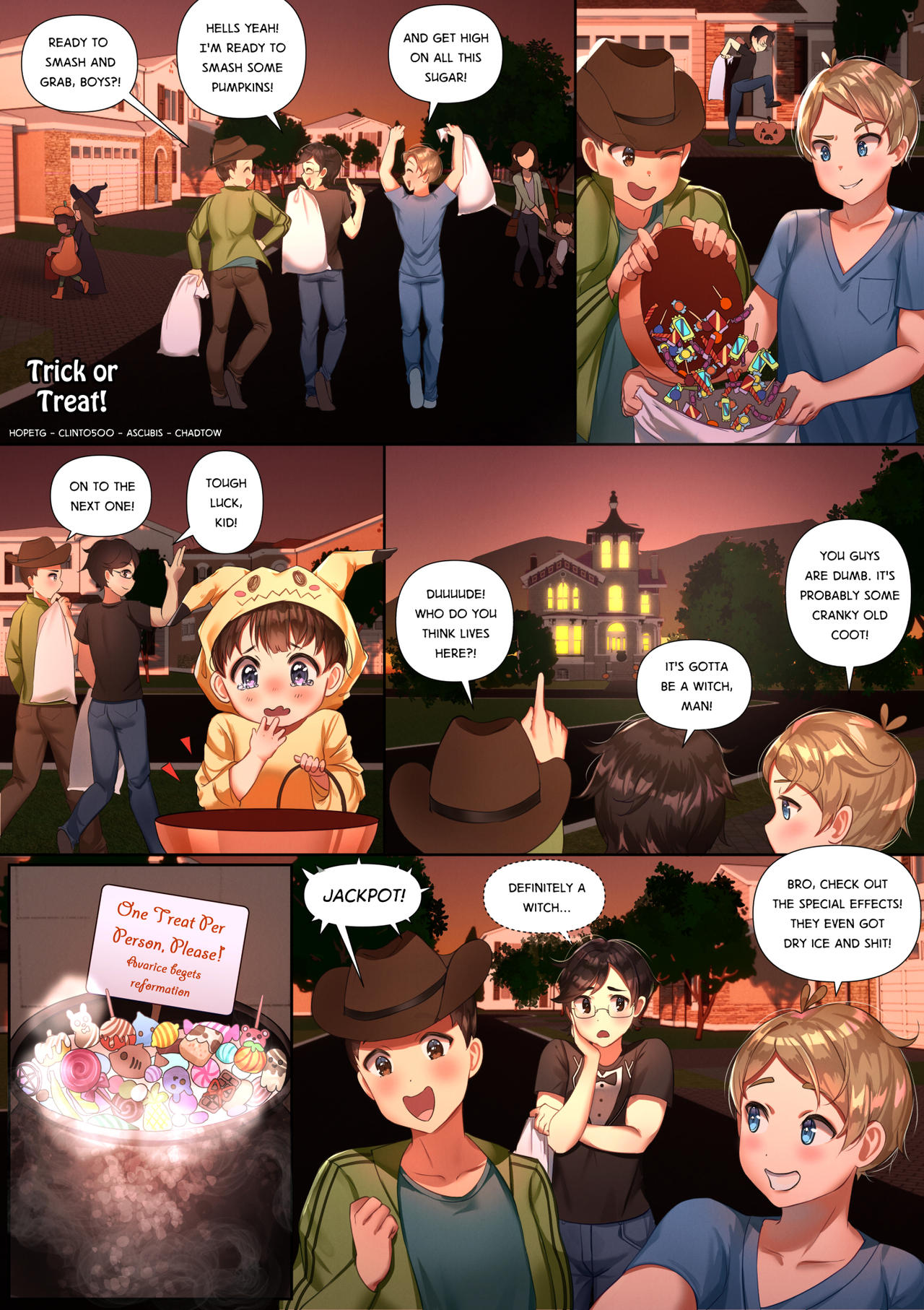 Hopetg Trick or Treat 1/4 by HopeTG on DeviantArt