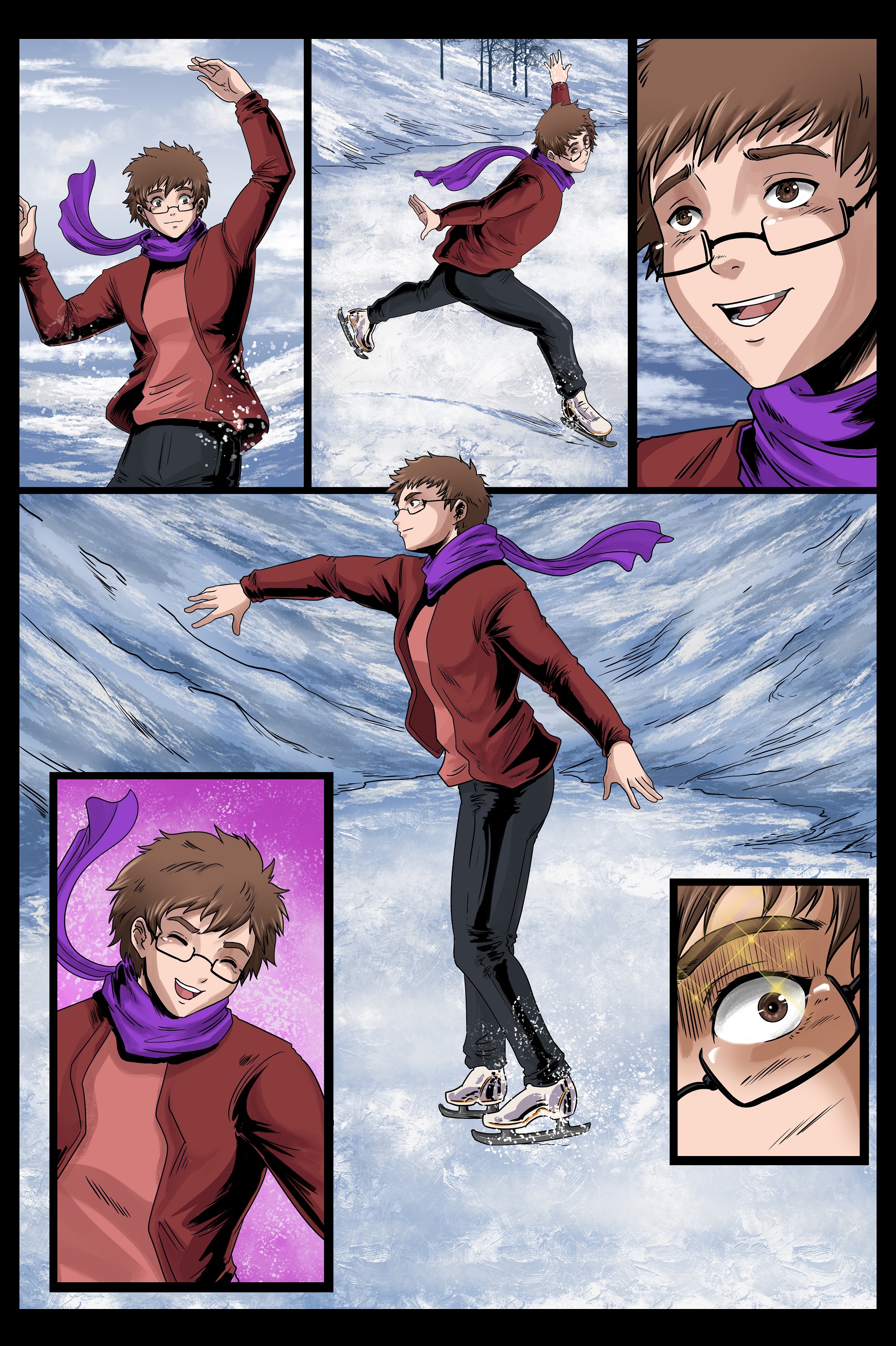 Hopetg Magical Girl In a Winter Wonderland 2/7 by HopeTG on DeviantArt