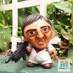 Tony Montana Scarface 4inch Munny