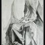 Study of a Drapery