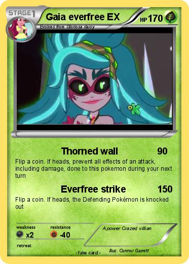 Gaia everfree custom PKM card