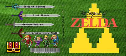 LoZ CD Case: Front and Back