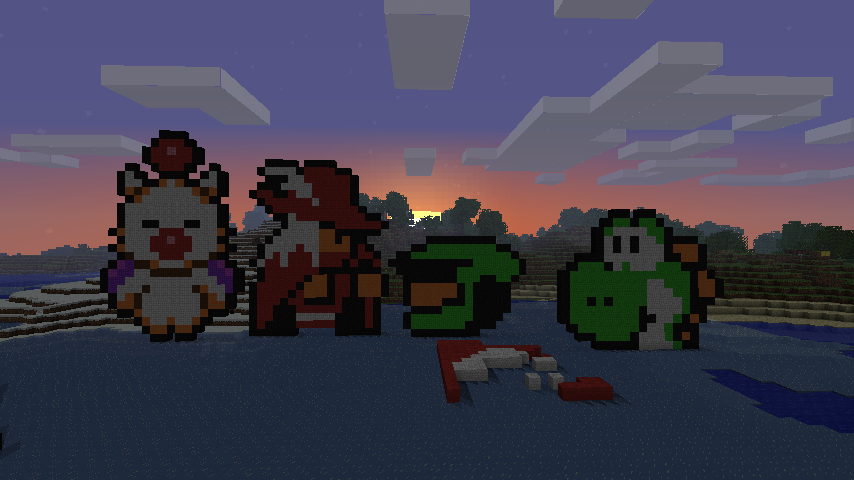 Minecraft sprites by rhaviku on DeviantArt