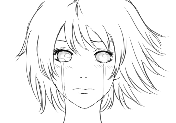 Can't hold tears back (lineart) by Lee-chan97 on DeviantArt Can't hold tears back (lineart) by Lee-chan97 on DeviantArt