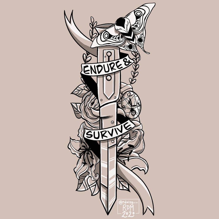 tlou part 2 tattoo design by rdaisy on DeviantArt
