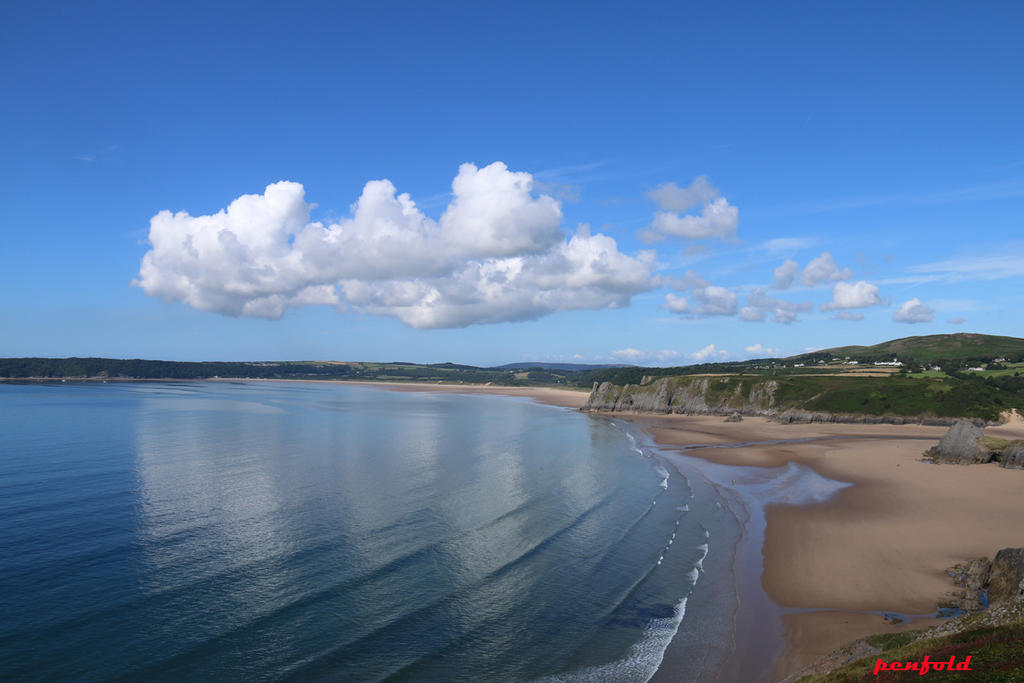 Three Cliffs Bay