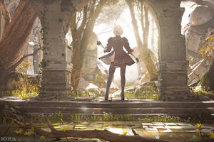 2B cosplay from Nier: Automata 1