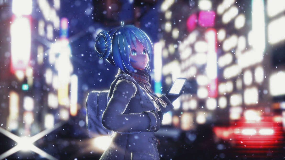 Winter In The City Ultrahd 4k Wallpaper By Yamadanokokoro On Winter In The City Ultrahd 4k Wallpaper By Yamadanokokoro On