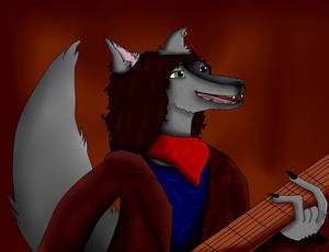 Furry guitarrist