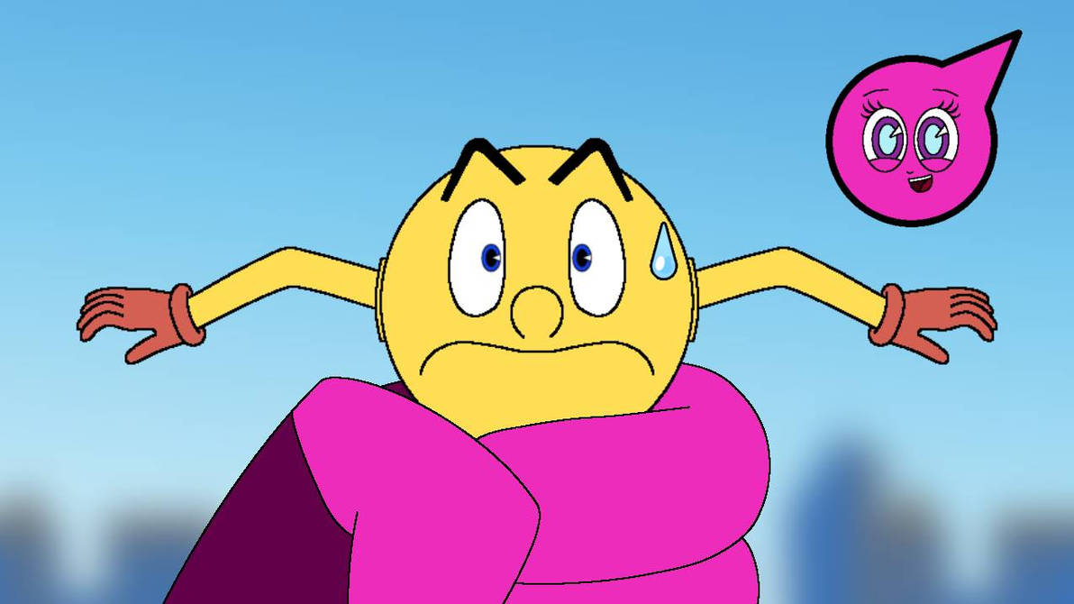 Pinkey Pacman Giant Pinky and Pac-Man by GiantessDeviantArt on DeviantArt